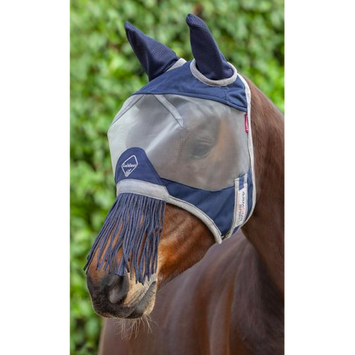 LeMieux Armour Shield Fly Mask (nose fringe)-fly mask-Southern Sport Horses