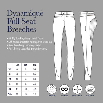 LeMieux Dynamique Full Seat Breeches-LeMieux-Southern Sport Horses