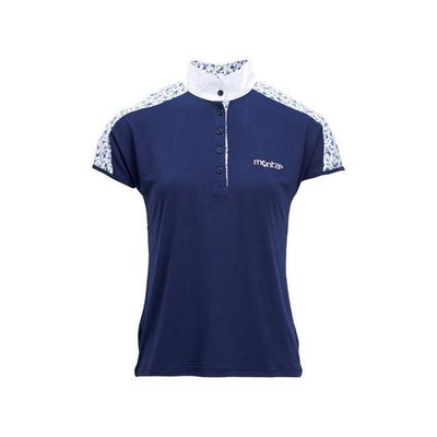 Montar Sara Flower Competition Shirt-Top-Southern Sport Horses