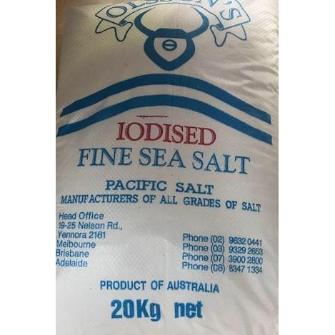 Olsson’s Iodized Fine Salt 20kg-Olsson’s-Southern Sport Horses
