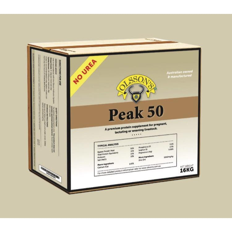 Olsson’s Peak 50 No Urea 16kg-Olsson’s-Southern Sport Horses