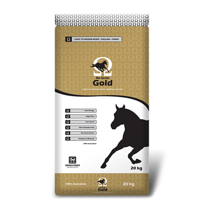 Omega No Grain Gold 20kg-feed-Southern Sport Horses