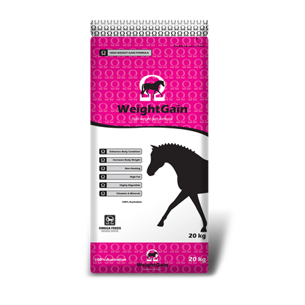 Omega Weight Gain 20kg-feed-Southern Sport Horses