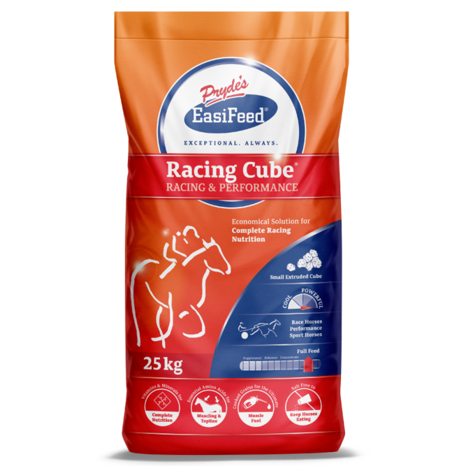 Prydes Racing Cubes 25kg-feed-Southern Sport Horses