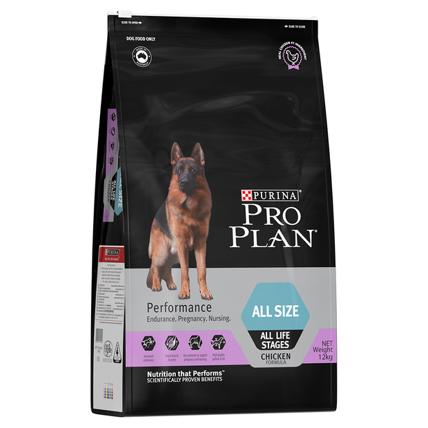 Purina Pro Plan Performance All Sizes All Life Stages 12kg-Dog Food-Southern Sport Horses