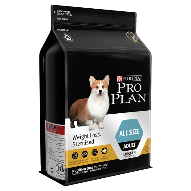 Purina Pro Plan Weight Loss or Sterilised All Sizes Adult 12kg-Dog Food-Southern Sport Horses