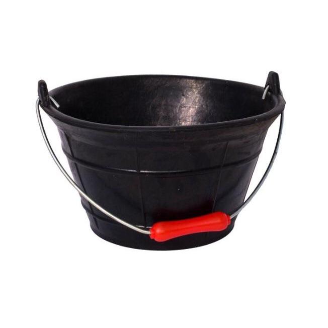 Red Gorilla Tyre Rubber Feed Bucket 10L-Bucket-Southern Sport Horses