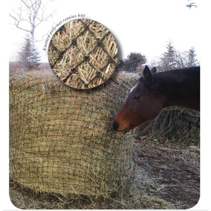 Showmaster Round Bale Poly Slow Feeder Haynet-STC-Southern Sport Horses