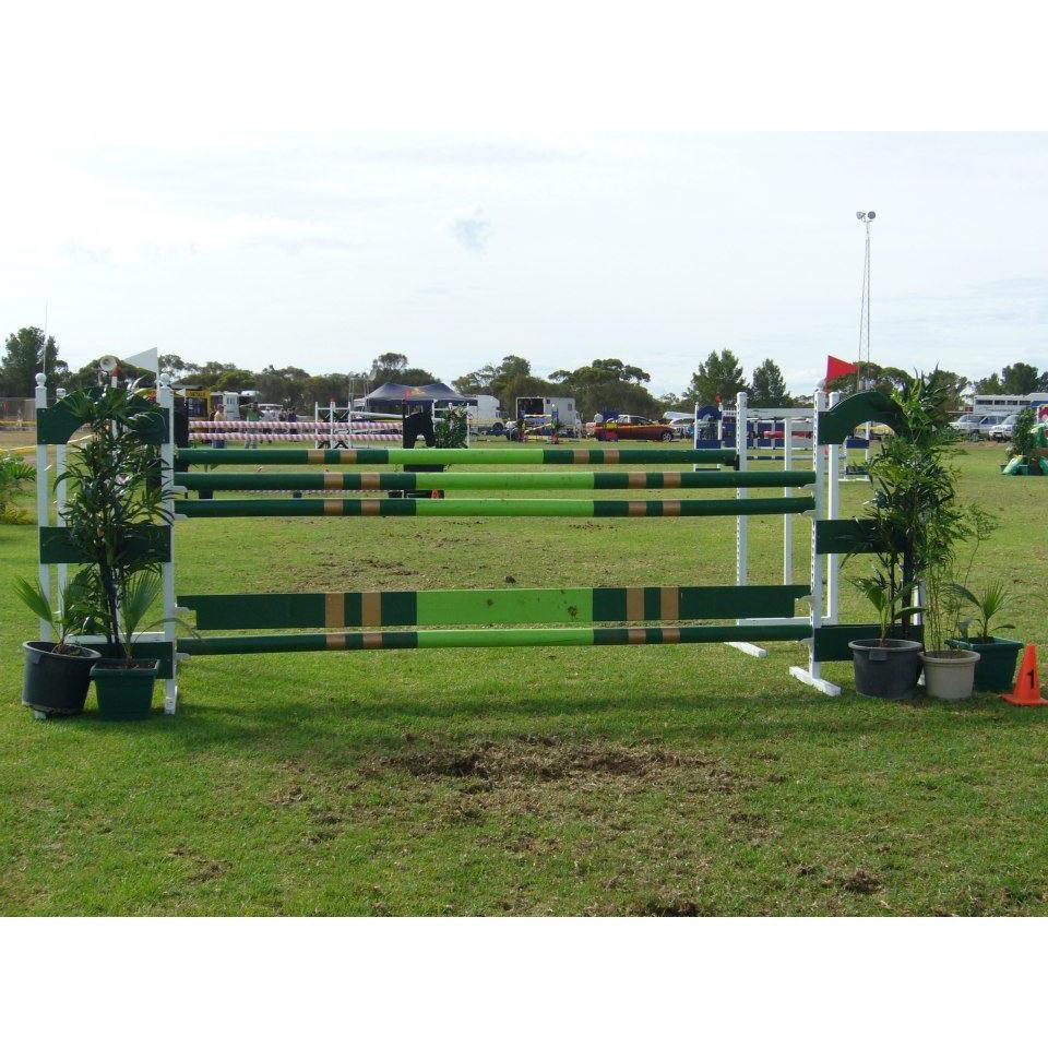 Rustic Rails Show Jump Turned Showjump Rails