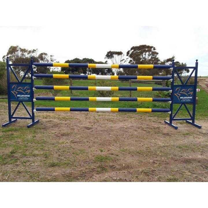Rustic Rails Show Jump SSH Showjumping Equipment | Rails, Poles, Keyhole Tracking, Wings, Cups